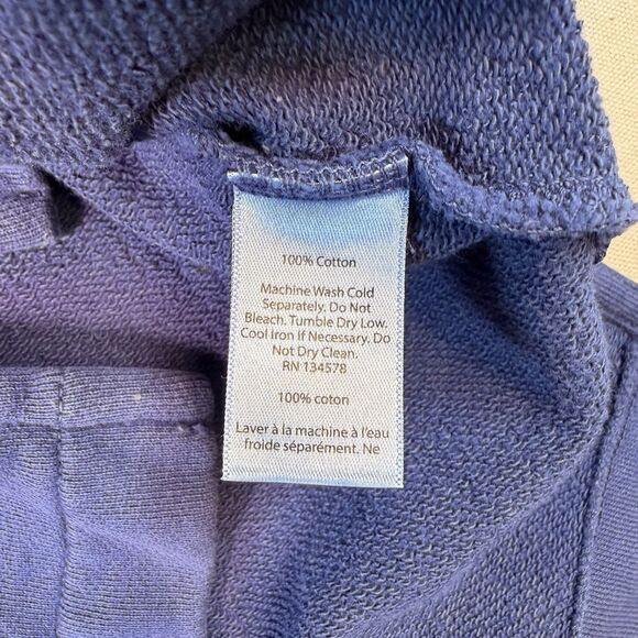 Vineyard Vines Sweatshirt Adult XS Blue Pullover High Cowl Neck Logo Womens - Picture 5 of 7